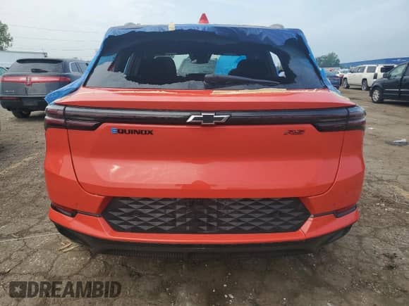 2025 Chevrolet Equinox EV RS с VIN 3GN7DSRP8SS125023, выставлен на аукционе Copart как лот 58317495 с пробегом 1 402 миль миль и Чистый • Clean title. История ставок и продаж доступна на DreamBid. Изображение 6.