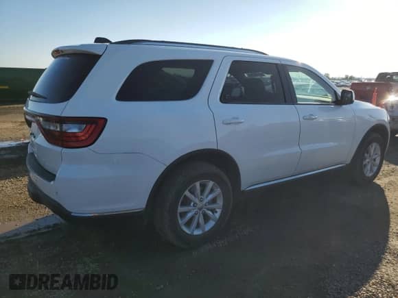 2015 Dodge Durango SXT with VIN 1C4RDJAG0FC133426, listed as a Copart auction lot 83889725 with 103,039 mi miles and Clean title. Bid and sale history available at DreamBid. Image 3.