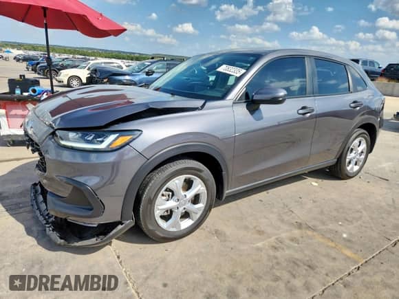 2025 Honda HR-V LX с VIN 3CZRZ1H39SM707545, выставлен на аукционе Copart как лот 70832335 с пробегом 16 181 миль миль и Списание • Salvage title. История ставок и продаж доступна на DreamBid. Изображение 1.