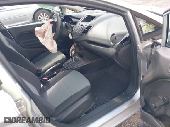 2017 Ford Fiesta S with VIN 3FADP4TJ9HM165469, listed as a IAAI auction lot 42728947 with 21,115 mi miles and . Bid and sale history available at DreamBid. Image 5.