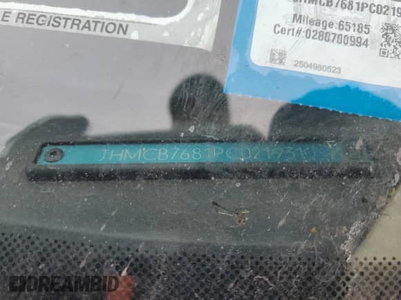 1993 Honda Accord с VIN JHMCB7681PC021931, выставлен на аукционе Copart как лот 44965705 с пробегом 65 198 миль миль и Чистый • Clean title. История ставок и продаж доступна на DreamBid. Изображение 12.