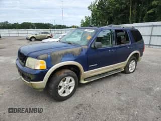 2005 Ford Explorer Eddie Bauer z VIN 1FMDU64KX5UB37026, wystawiony jako Copart lot #70196585 z przebiegiem Nie podano mil oraz Szkoda całkowita • Salvage title. Historia ofert i sprzedaży dostępna na DreamBid. Obrazek 1.