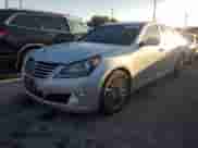 2015 Hyundai Equus Ultimate with VIN KMHGH4JH1FU097774, listed as a Copart auction lot 75413664 with 69,282 mi miles and Salvage title. Bid and sale history available at DreamBid. Image 1.