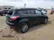 2017 Ford Escape Titanium with VIN 1FMCU0JDXHUE31593, listed as a Copart auction lot 81725245 with 122,557 mi miles and Salvage title. Bid and sale history available at DreamBid. Image 3.