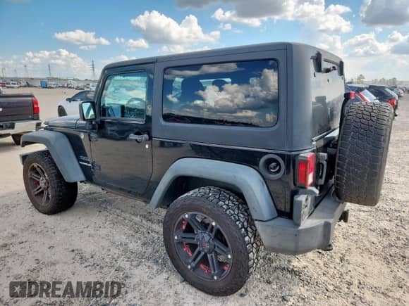 2012 Jeep Wrangler Sport with VIN 1C4AJWAG8CL284450, listed as a Copart auction lot 85391225 with 315,636 mi miles and Clean title. Bid and sale history available at DreamBid. Image 2.