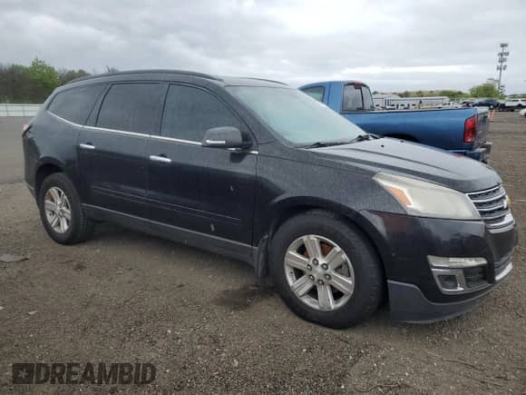 2013 Chevrolet Traverse LT with VIN 1GNKVJKD5DJ111988, listed as a Copart auction lot 58092685 with 166,145 mi miles and Clean title. Bid and sale history available at DreamBid. Image 4.