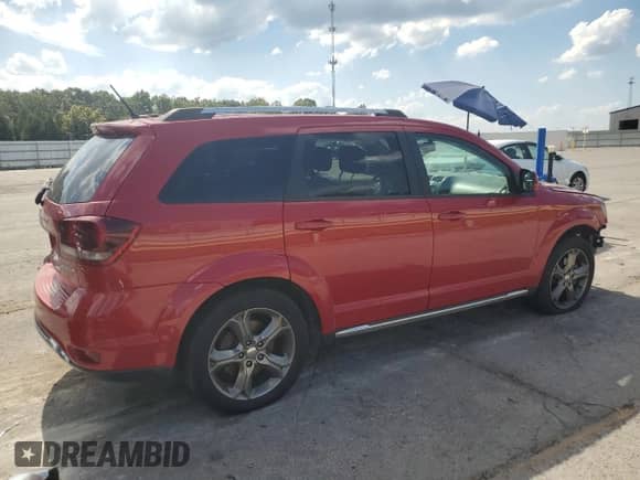 2017 Dodge Journey Crossroad Plus with VIN 3C4PDDGG0HT553338, listed as a Copart auction lot 84291425 with 175,753 mi miles and Salvage title. Bid and sale history available at DreamBid. Image 3.