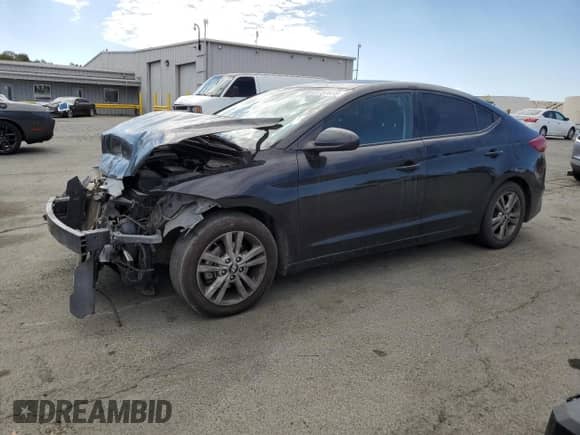 2018 Hyundai Elantra SEL z VIN 5NPD84LF1JH378446, wystawiony jako Copart lot #81737685 z przebiegiem 92 081 mil mil oraz Szkoda całkowita • Salvage title. Historia ofert i sprzedaży dostępna na DreamBid. Obrazek 1.