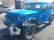 2022 Jeep Wrangler Unlimited Rubicon with VIN 1C4JJXR66NW108435, listed as a IAAI auction lot 42450856 with 45,224 mi miles and . Bid and sale history available at DreamBid. Image 6.