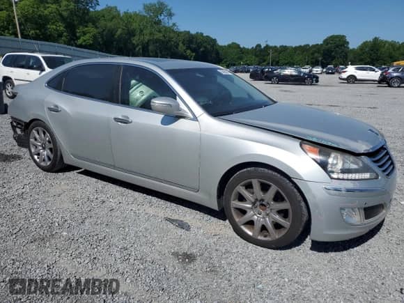 2011 Hyundai Equus Ultimate с VIN KMHGH4JFXBU029787, выставлен на аукционе Copart как лот 55966695 с пробегом 126 816 миль миль и Списание • Salvage title. История ставок и продаж доступна на DreamBid. Изображение 4.