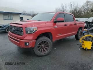 2020 Toyota Tundra SR5 with VIN 5TFDY5F19LX880182, listed as a Copart auction lot 50240285 with 193,857 mi miles and Salvage title. Bid and sale history available at DreamBid. Image 1.