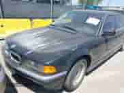 1998 BMW 7 Series 740iL with VIN WBAGJ832XWDM16899, listed as a IAAI auction lot 42361106 with 177,379 mi miles and . Bid and sale history available at DreamBid. Image 6.