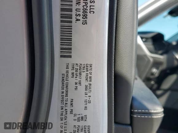 2023 Jeep Grand Cherokee Altitude z VIN 1C4RJHAG1PC669515, wystawiony jako Copart lot #72056605 z przebiegiem 33 375 mil mil oraz Szkoda całkowita • Salvage title. Historia ofert i sprzedaży dostępna na DreamBid. Obrazek 14.