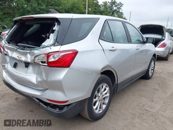 2021 Chevrolet Equinox LS with VIN 3GNAXHEV0MS112371, listed as a IAAI auction lot 42960733 with 66,301 mi miles and . Bid and sale history available at DreamBid. Image 4.