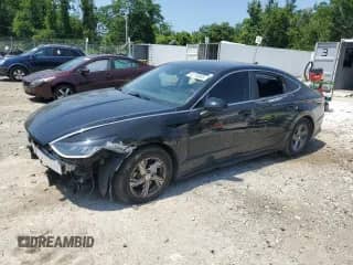 2021 Hyundai Sonata SE с VIN 5NPEG4JA3MH111019, выставлен на аукционе Copart как лот 62118085 с пробегом 53 434 миль миль и Списание • Salvage title. История ставок и продаж доступна на DreamBid. Изображение 1.