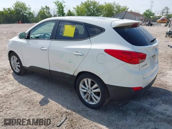 2011 Hyundai Tucson Limited с VIN KM8JU3AC6BU275799, выставлен на аукционе IAAI как лот 42474341 с пробегом 112 400 миль миль и . История ставок и продаж доступна на DreamBid. Изображение 3.