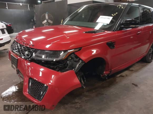 2022 Land Rover Range Rover Sport HST with VIN SALWS2RU5NA220721, listed as a IAAI auction lot 41643786 with 28,165 mi miles and . Bid and sale history available at DreamBid. Image 6.