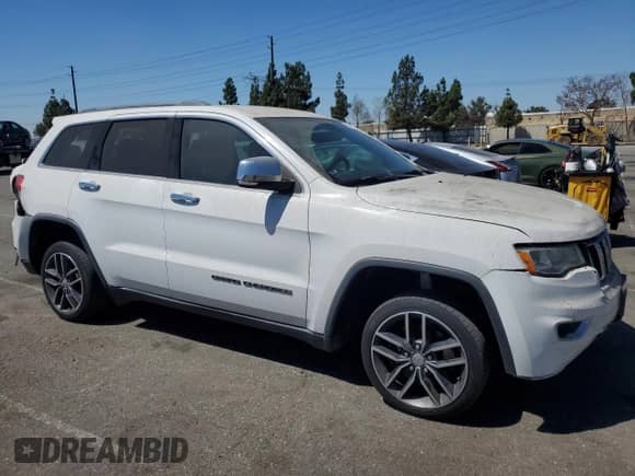 2017 Jeep Grand Cherokee Limited with VIN 1C4RJEBG1HC846448, listed as a Copart auction lot 68868825 with 190,044 mi miles and Salvage title. Bid and sale history available at DreamBid. Image 4.
