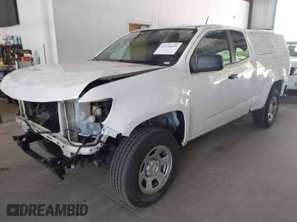 2021 Chevrolet Colorado 2WD Work Truck with VIN 1GCHSBEAXM1119006, listed as a IAAI auction lot 42556434 with 75,704 mi miles and . Bid and sale history available at DreamBid. Image 17.