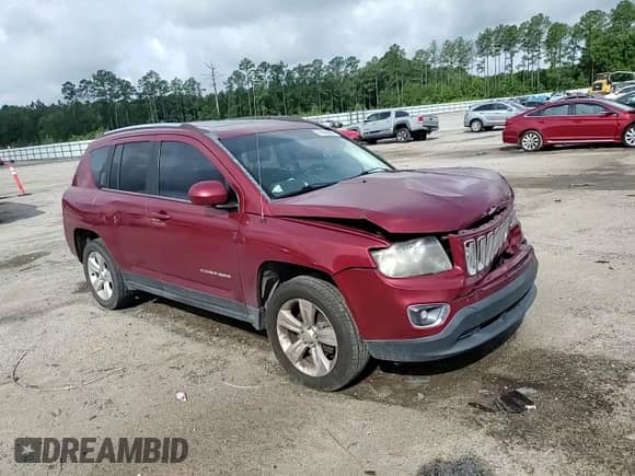 2015 Jeep Compass High Altitude with VIN 1C4NJCEA0FD400115, listed as a Copart auction lot 60698665 with 160,992 mi miles and Salvage title. Bid and sale history available at DreamBid. Image 14.