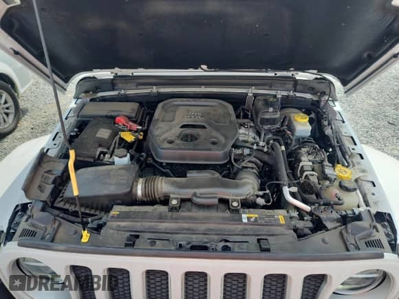 2021 Jeep Wrangler Unlimited Sahara с VIN 1C4HJXEN7MW813125, выставлен на аукционе Copart как лот 80245405 с пробегом 40 397 миль миль и Списание • Salvage title. История ставок и продаж доступна на DreamBid. Изображение 11.