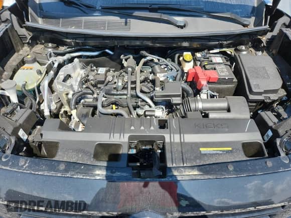 2025 Nissan Kicks S с VIN 3N8AP6BBXSL381030, выставлен на аукционе Copart как лот 80855975 с пробегом 1 808 миль миль и Списание • Salvage title. История ставок и продаж доступна на DreamBid. Изображение 12.