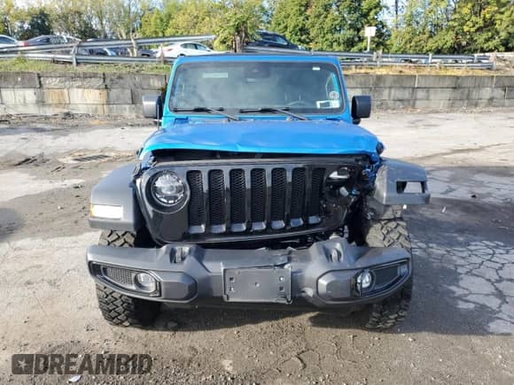 2022 Jeep Wrangler Unlimited Willys z VIN 1C4HJXDN3NW271475, wystawiony jako Copart lot #80963015 z przebiegiem 20 674 mil mil oraz Szkoda całkowita • Salvage title. Historia ofert i sprzedaży dostępna na DreamBid. Obrazek 5.