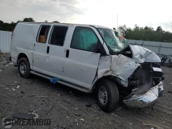 2021 Chevrolet Express Cargo с VIN 1GCWGAFP3M1259050, выставлен на аукционе Copart как лот 66394535 с пробегом Не указан миль и Списание • Salvage title. История ставок и продаж доступна на DreamBid. Изображение 4.