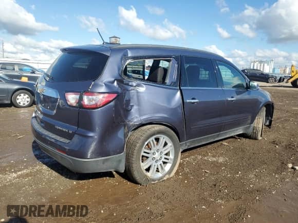 2014 Chevrolet Traverse LT с VIN 1GNKRGKDXEJ226935, выставлен на аукционе Copart как лот 68920795 с пробегом 186 952 миль миль и Списание • Salvage title. История ставок и продаж доступна на DreamBid. Изображение 3.