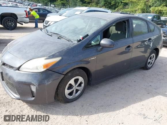 2013 Toyota Prius One with VIN JTDKN3DU4D5631299, listed as a IAAI auction lot 43110671 with 194,020 mi miles and . Bid and sale history available at DreamBid. Image 17.
