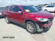 2018 Chevrolet Traverse LT Cloth z VIN 1GNERGKW2JJ266905, wystawiony jako IAAI lot #43043870 z przebiegiem 145 010 mil mil oraz . Historia ofert i sprzedaży dostępna na DreamBid. Obrazek 1.