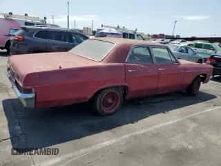 1966 Chevrolet Impala с VIN 164696D136646, выставлен на аукционе Copart как лот 65637205 с пробегом 32 333 миль миль и Чистый • Clean title. История ставок и продаж доступна на DreamBid. Изображение 3.