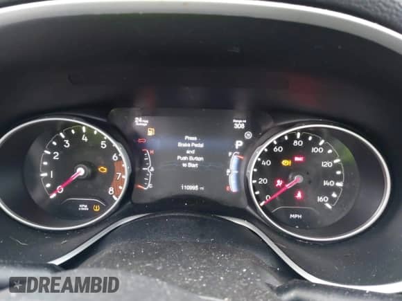 2019 Jeep Compass Limited with VIN 3C4NJCCB2KT667174, listed as a IAAI auction lot 41575606 with 110,995 mi miles and . Bid and sale history available at DreamBid. Image 7.