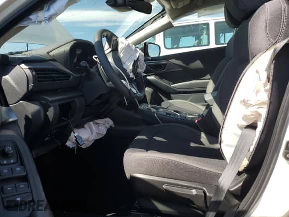 2025 Subaru Impreza with VIN JF1GUABC8S8276274, listed as a Copart auction lot 80136735 with 6,646 mi miles and Salvage title. Bid and sale history available at DreamBid. Image 7.