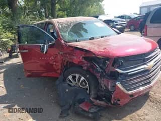2020 Chevrolet Traverse Premier with VIN 1GNEVKKW6LJ187917, listed as a IAAI auction lot 42977403 with 43,860 mi miles and . Bid and sale history available at DreamBid. Image 1.