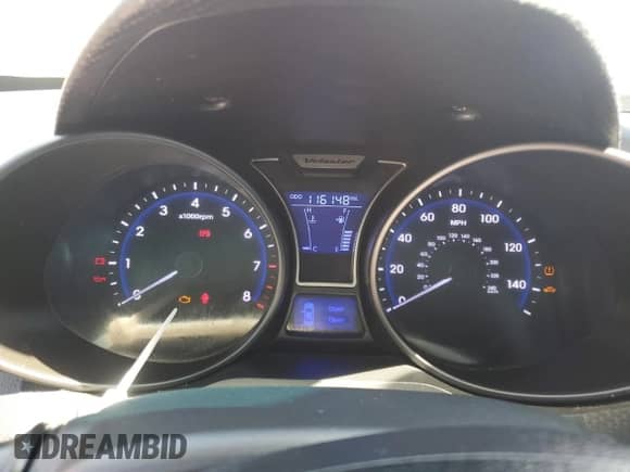 2013 Hyundai Veloster Turbo с VIN KMHTC6AE5DU166493, выставлен на аукционе Copart как лот 81244455 с пробегом 116 148 миль миль и Списание • Salvage title. История ставок и продаж доступна на DreamBid. Изображение 9.