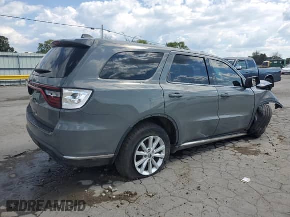 2020 Dodge Durango SXT with VIN 1C4RDHAG5LC192279, listed as a Copart auction lot 80320665 with 87,793 mi miles and Salvage title. Bid and sale history available at DreamBid. Image 3.