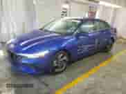 2025 Hyundai Elantra Limited with VIN KMHLP4DG0SU910777, listed as a Copart auction lot 85557235 with 24,935 mi miles and Clean title. Bid and sale history available at DreamBid. Image 1.