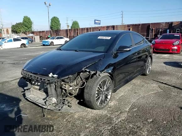2018 Hyundai Elantra Sport с VIN KMHD04LB8JU601460, выставлен на аукционе Copart как лот 84007625 с пробегом 41 072 миль миль и Списание • Salvage title. История ставок и продаж доступна на DreamBid. Изображение 14.