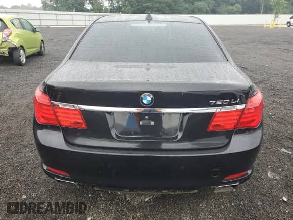 2012 BMW 7 Series 750Li xDrive with VIN WBAKC8C57CC435068, listed as a Copart auction lot 67422785 with 119,832 mi miles and Salvage title. Bid and sale history available at DreamBid. Image 6.
