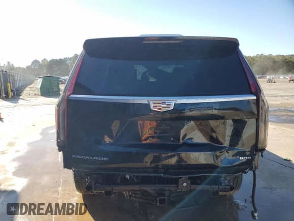 2021 Cadillac Escalade Premium Luxury with VIN 1GYS4BKL3MR392936, listed as a Copart auction lot 66080785 with Not provided miles and Salvage title. Bid and sale history available at DreamBid. Image 6.