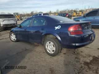2006 Dodge Stratus SXT with VIN 1B3EL46X06N193241, listed as a Copart auction lot 81054254 with 168,173 mi miles and Salvage title. Bid and sale history available at DreamBid. Image 2.