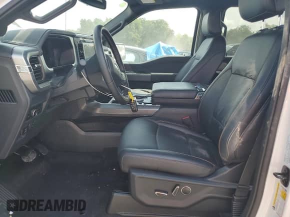 2025 Ford F-150 Lariat with VIN 1FTFW5LD4SFA34687, listed as a Copart auction lot 68391845 with 8,527 mi miles and Salvage title. Bid and sale history available at DreamBid. Image 7.