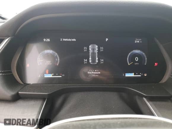 2023 Jeep Grand Cherokee Limited with VIN 1C4RJGBG1PC503777, listed as a Copart auction lot 59531945 with 23,396 mi miles and Salvage title. Bid and sale history available at DreamBid. Image 9.