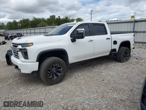 2020 Chevrolet Silverado 3500HD LTZ z VIN 1GC4YUEY4LF126864, wystawiony jako Copart lot #84221105 z przebiegiem 151 736 mil mil oraz Szkoda całkowita • Salvage title. Historia ofert i sprzedaży dostępna na DreamBid. Obrazek 1.