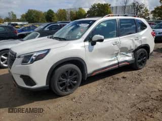 2024 Subaru Forester Special Sports z VIN JF2SKAGC2RH418682, wystawiony jako Copart lot #84260805 z przebiegiem 22 941 mil mil oraz Szkoda całkowita • Salvage title. Historia ofert i sprzedaży dostępna na DreamBid. Obrazek 1.