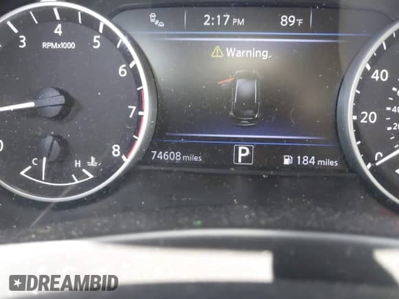 2020 Nissan Murano S with VIN 5N1AZ2AJ1LN134192, listed as a IAAI auction lot 42841770 with 74,608 mi miles and . Bid and sale history available at DreamBid. Image 15.