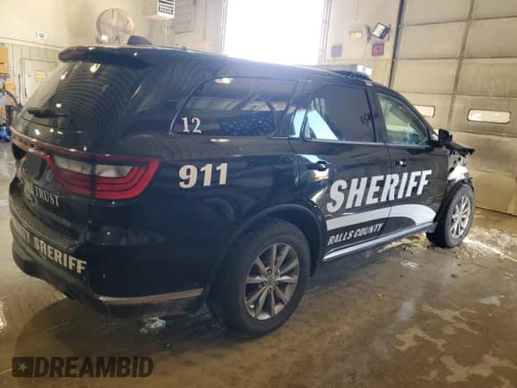 2018 Dodge Durango Special Service z VIN 1C4SDJFTXJC187820, wystawiony jako Copart lot #82829194 z przebiegiem 155 727 mil mil oraz Szkoda całkowita • Salvage title. Historia ofert i sprzedaży dostępna na DreamBid. Obrazek 3.