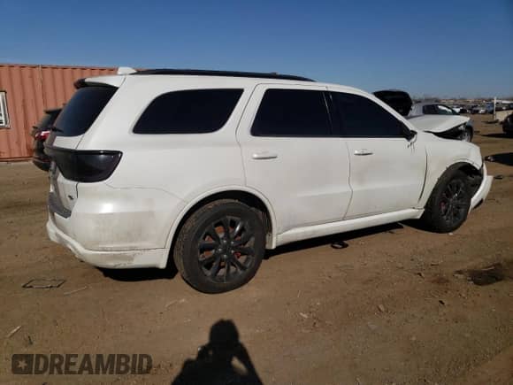 2017 Dodge Durango R/T z VIN 1C4SDJCT9HC898813, wystawiony jako Copart lot #61937995 z przebiegiem 55 901 mil mil oraz Szkoda całkowita • Salvage title. Historia ofert i sprzedaży dostępna na DreamBid. Obrazek 3.