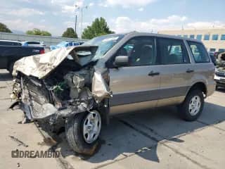 2005 Honda Pilot LX с VIN 2HKYF18125H515631, выставлен на аукционе Copart как лот 68874855 с пробегом Не указан миль и Списание • Salvage title. История ставок и продаж доступна на DreamBid. Изображение 1.